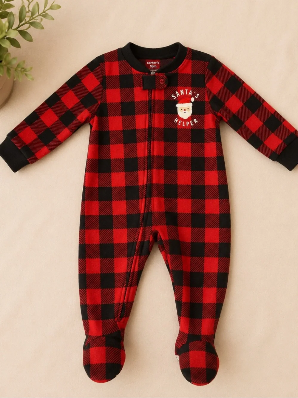Carter’s 18M Baby Sleeper & Fleece Romper Bundle | 5-Piece